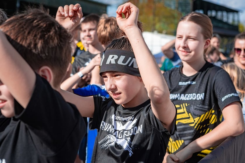 Na zdjęciu Runmageddon Wrocław Partynice 2024 &ndash; uczestnicy