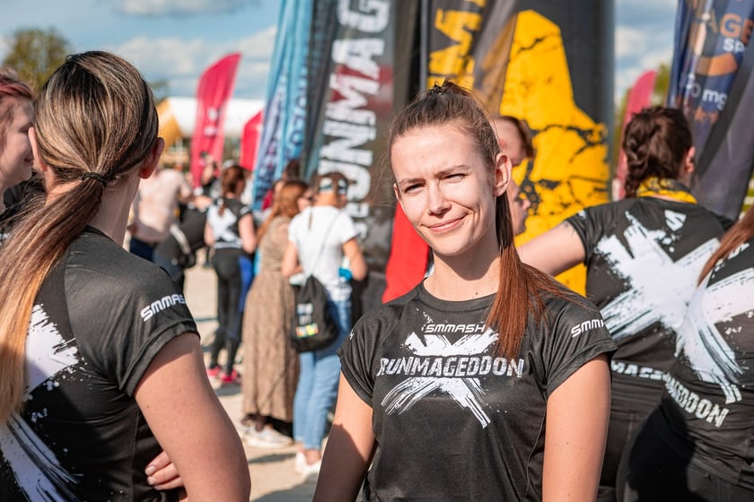 Na zdjęciu Runmageddon Wrocław Partynice 2024 &ndash; uczestnicy