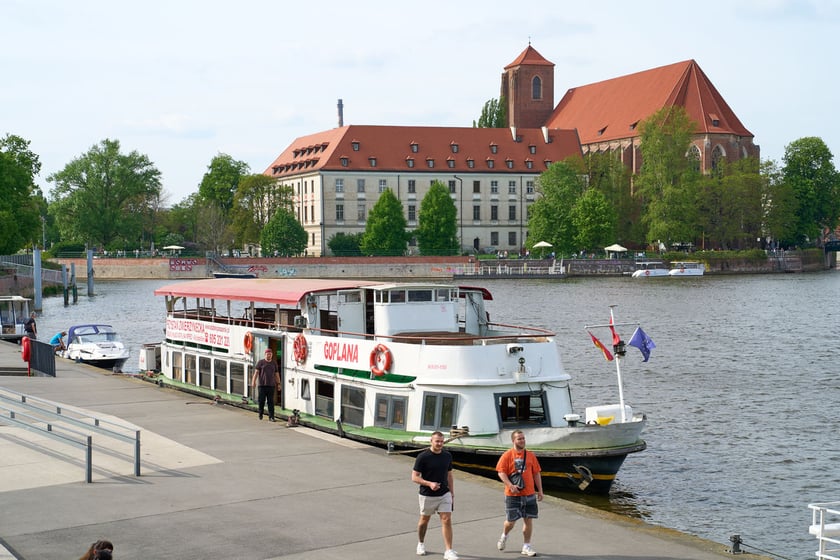 Sezon żeglugowy na Odrze we Wrocławiu