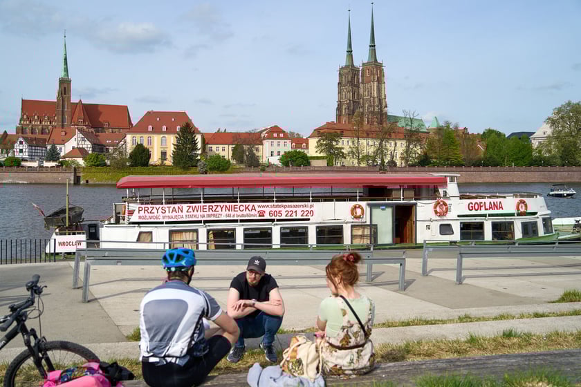 Sezon żeglugowy na Odrze we Wrocławiu
