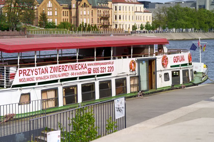 Sezon żeglugowy na Odrze we Wrocławiu