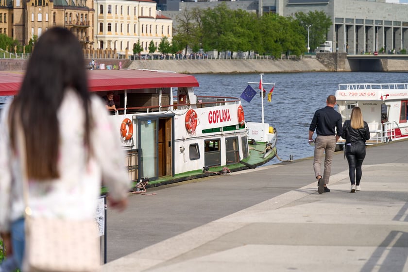 Sezon żeglugowy na Odrze we Wrocławiu