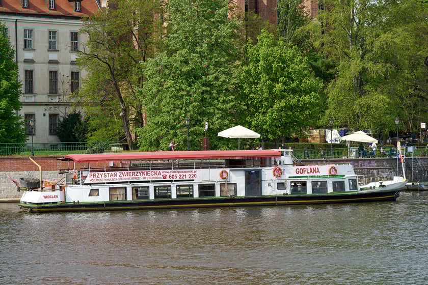 Sezon żeglugowy na Odrze we Wrocławiu