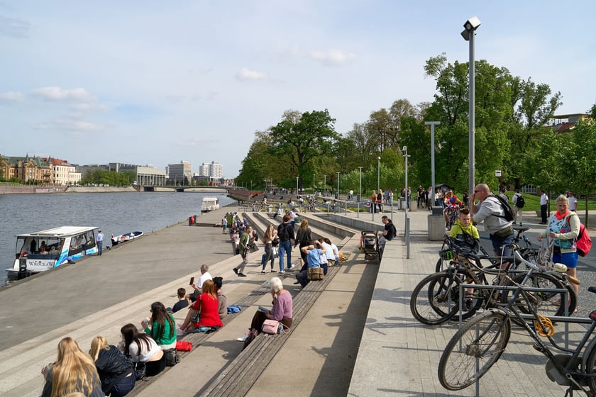 Sezon żeglugowy na Odrze we Wrocławiu