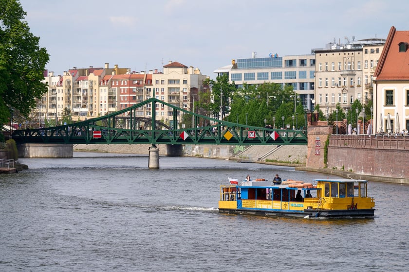 Sezon żeglugowy na Odrze we Wrocławiu