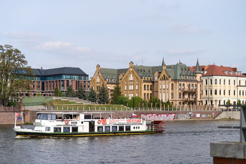 Sezon żeglugowy na Odrze we Wrocławiu
