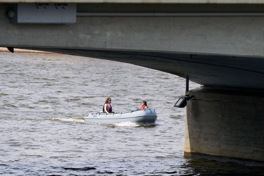 Sezon żeglugowy na Odrze we Wrocławiu