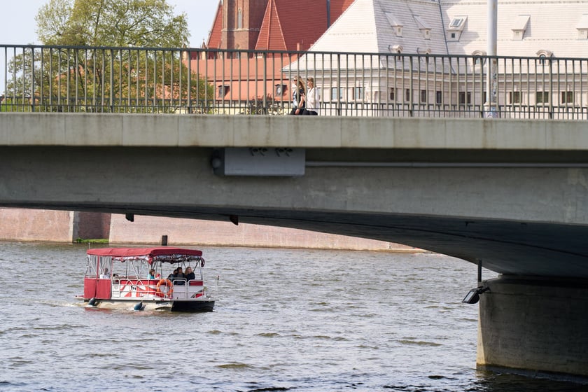 Sezon żeglugowy na Odrze we Wrocławiu