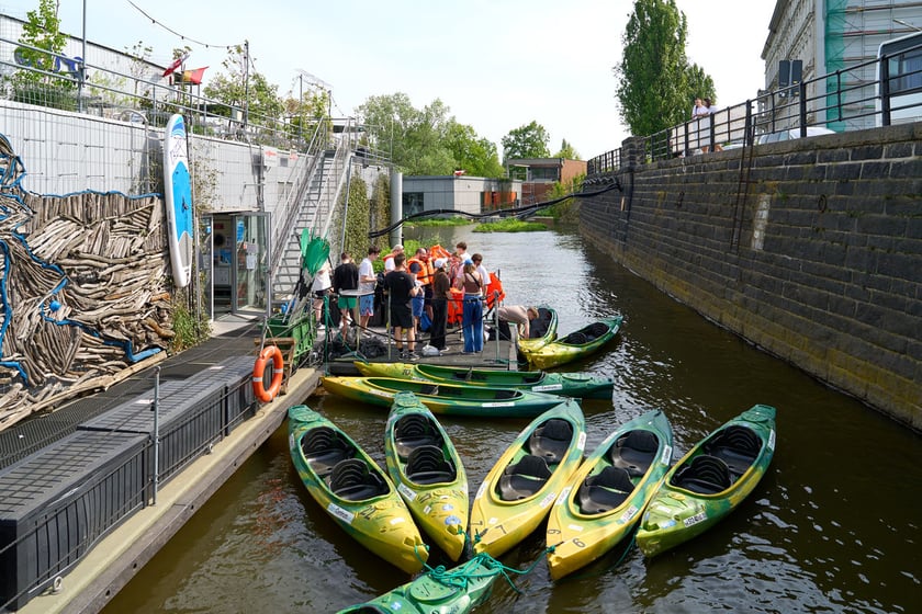 Sezon żeglugowy na Odrze we Wrocławiu