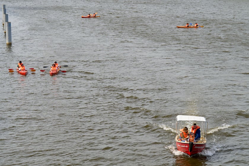 Sezon żeglugowy na Odrze we Wrocławiu
