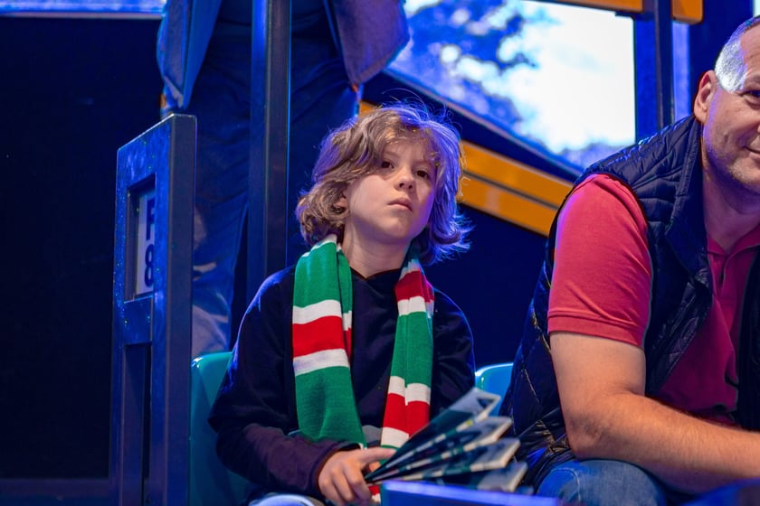 Kibice na meczu Śląska Wrocław z drużyną Arriva Polski Cukier Toruń w Orbicie