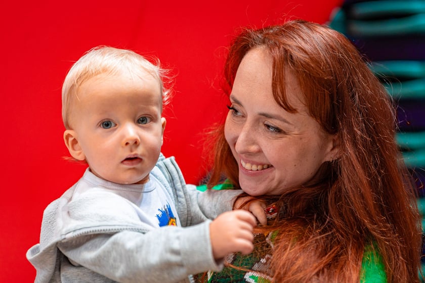 Kibice na meczu Śląska Wrocław z drużyną Arriva Polski Cukier Toruń w Orbicie