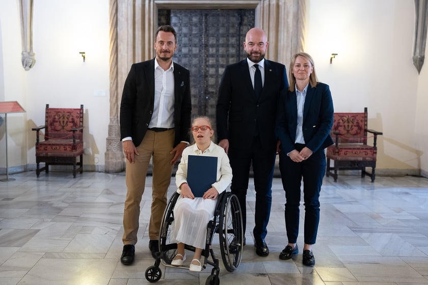 wręczenie nagród sportowcom i trenerom w Starym Ratuszu