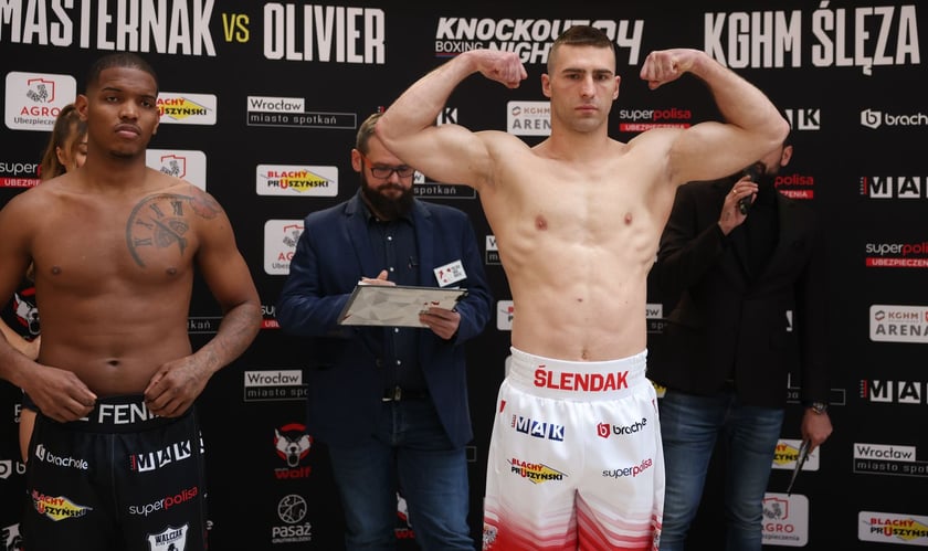Knockout Boxing Night 34 - ważenie zawodników przed walką bokserską