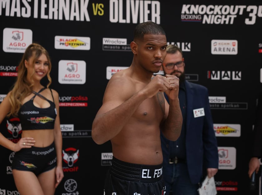 Knockout Boxing Night 34 - ważenie zawodników przed walką bokserską