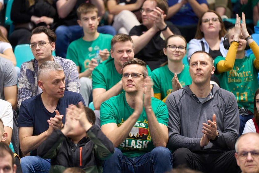 Mecz koszykówki Śląsk Wrocław - Sokół Łańcut, Hala Orbita, 27.04.2024