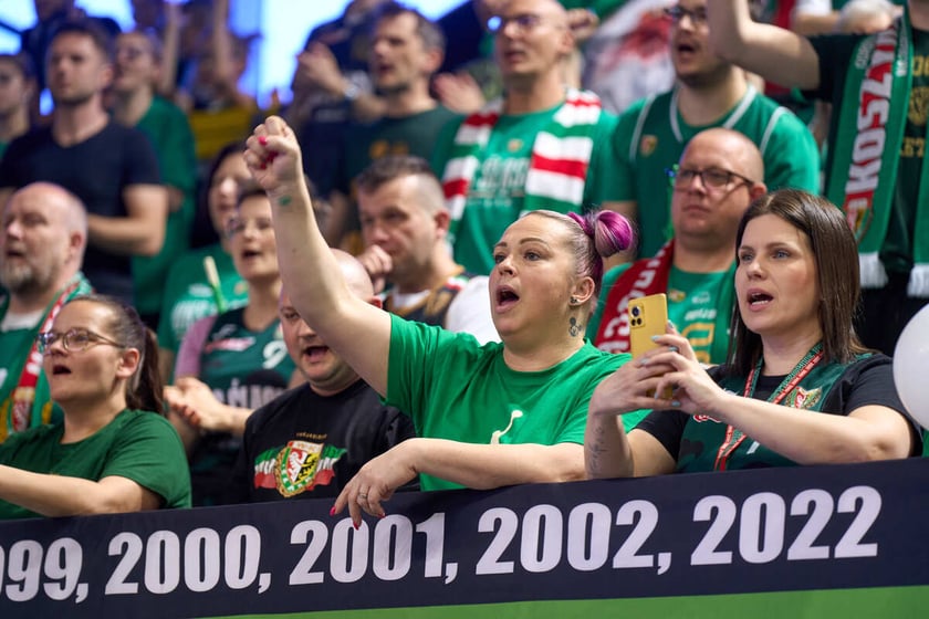 Mecz koszykówki Śląsk Wrocław - Sokół Łańcut, Hala Orbita, 27.04.2024