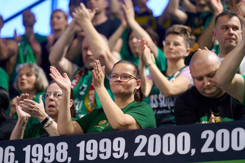 Mecz koszykówki Śląsk Wrocław - Sokół Łańcut, Hala Orbita, 27.04.2024
