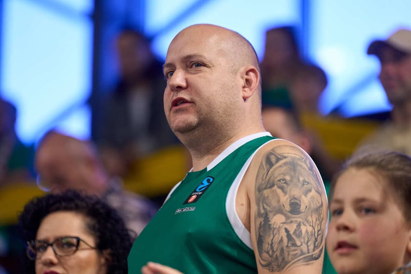 Mecz koszykówki Śląsk Wrocław - Sokół Łańcut, Hala Orbita, 27.04.2024