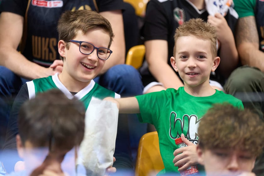 Mecz koszykówki Śląsk Wrocław - Sokół Łańcut, Hala Orbita, 27.04.2024