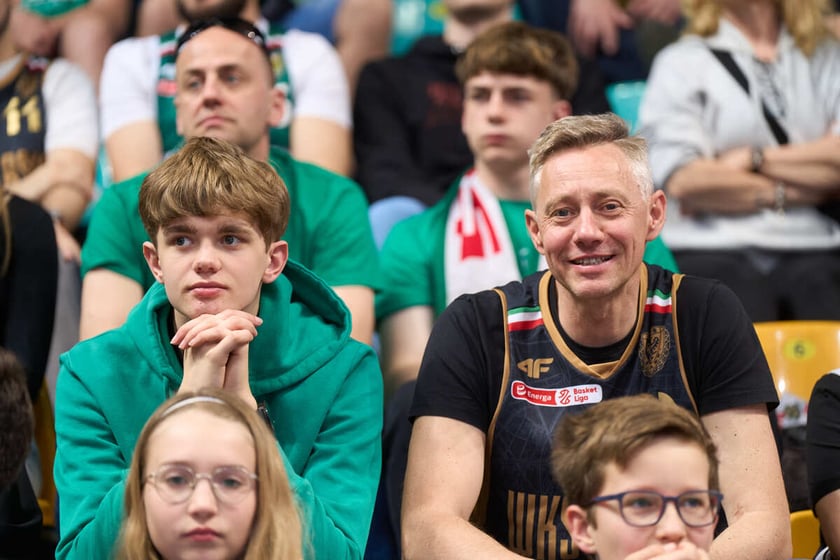 Mecz koszykówki Śląsk Wrocław - Sokół Łańcut, Hala Orbita, 27.04.2024