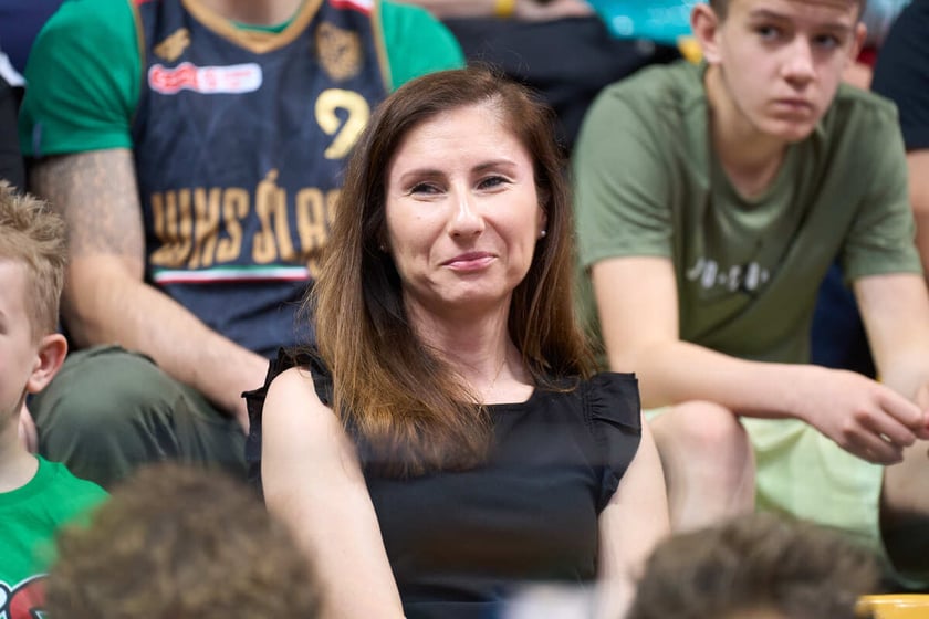 Mecz koszykówki Śląsk Wrocław - Sokół Łańcut, Hala Orbita, 27.04.2024