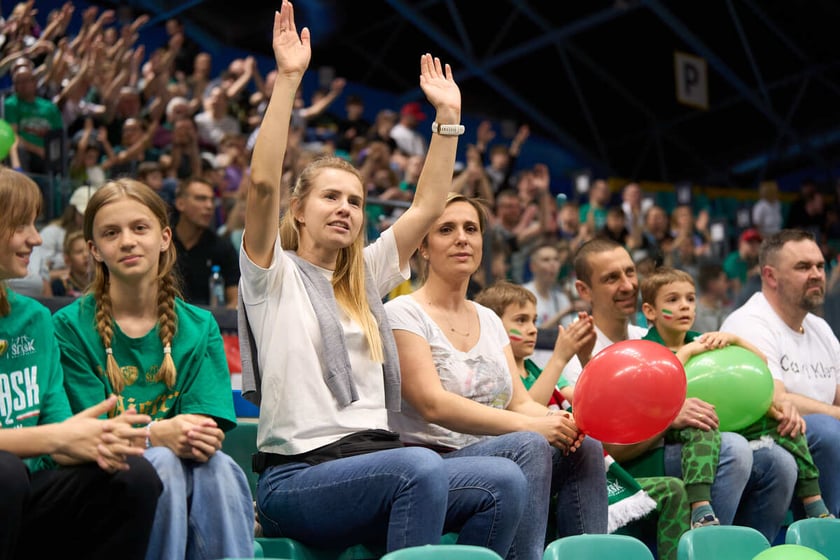 Mecz koszykówki Śląsk Wrocław - Sokół Łańcut, Hala Orbita, 27.04.2024