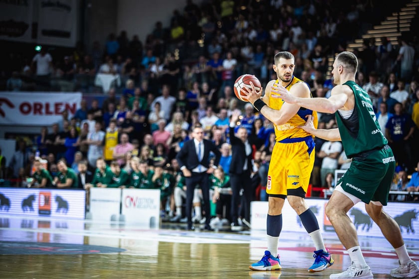 Stal Ostrów - Śląsk Wrocław 81:83, mecz 5., 15 maja 2024