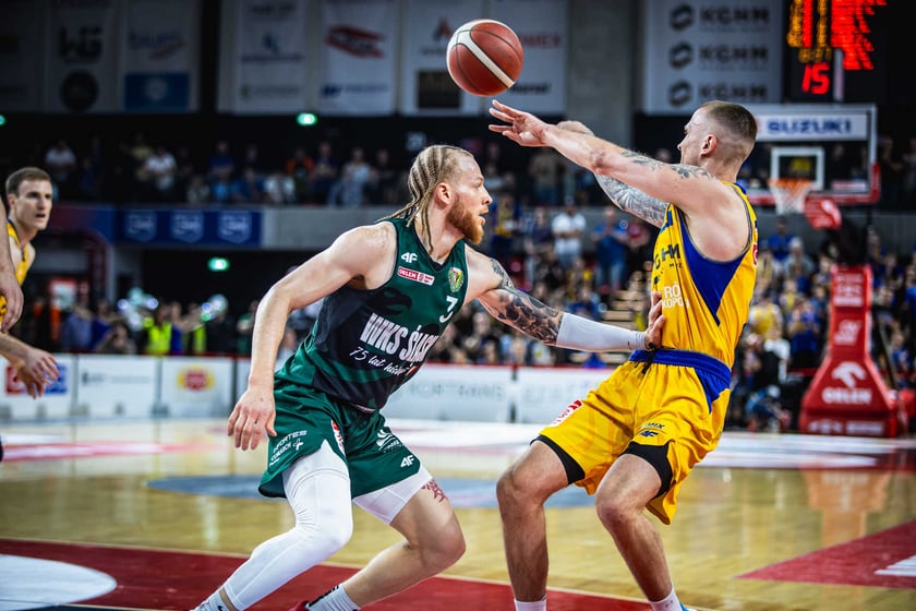 Stal Ostrów - Śląsk Wrocław 81:83, mecz 5., 15 maja 2024