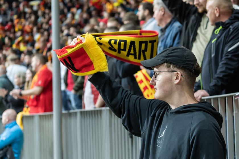 Kibice podczas meczu Betard Sparta Wrocław - Unia Leszno