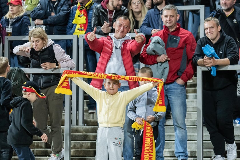 Kibice podczas meczu Betard Sparta Wrocław - Unia Leszno