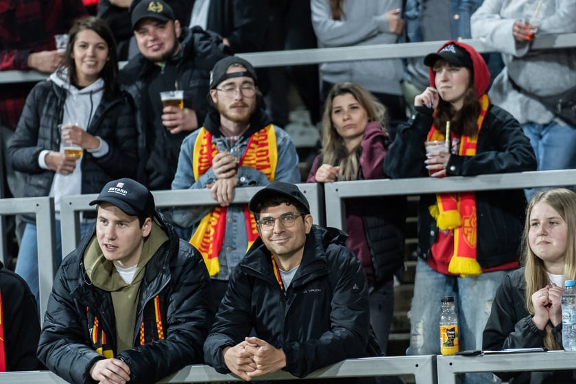 Kibice podczas meczu Betard Sparta Wrocław - Unia Leszno