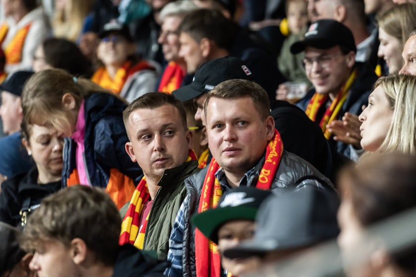 Kibice podczas meczu Betard Sparta Wrocław - Unia Leszno