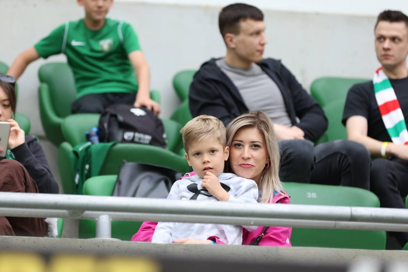 Śląsk Wrocław - Radomiak Radom. Zdjęcia kibiców oraz z meczu.