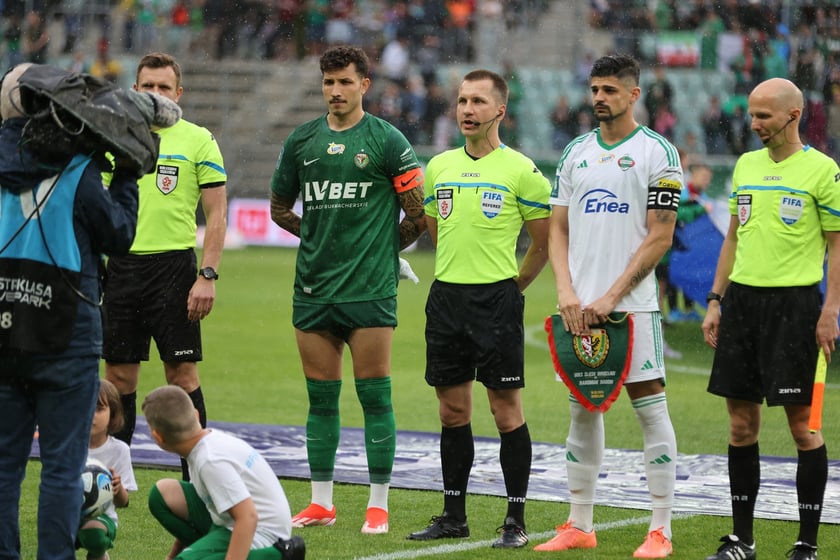 Śląsk Wrocław - Radomiak Radom. Zdjęcia kibiców oraz z meczu.