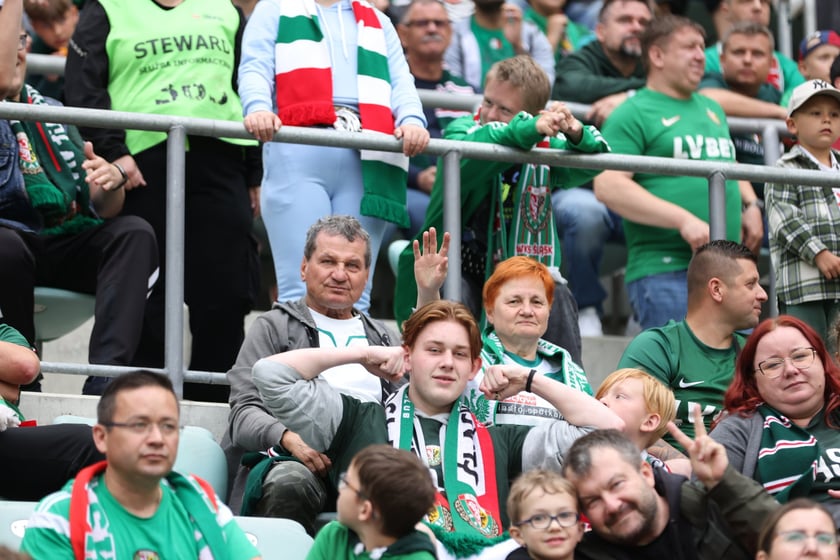 Śląsk Wrocław - Radomiak Radom. Zdjęcia kibiców oraz z meczu.