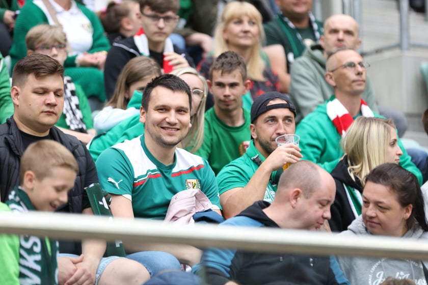 Śląsk Wrocław - Radomiak Radom. Zdjęcia kibiców oraz z meczu.