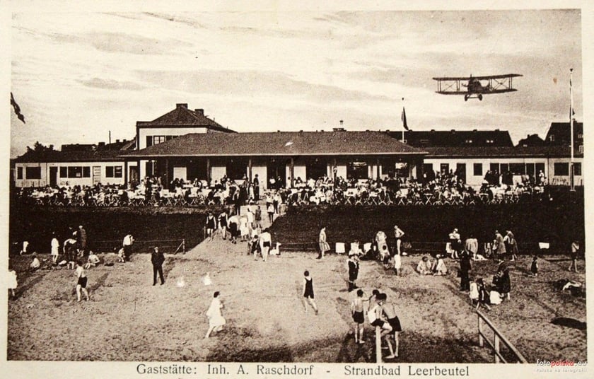 Kąpielisko Morskie Oko - Familienbad Leerbeutel See w latach 1911-1939