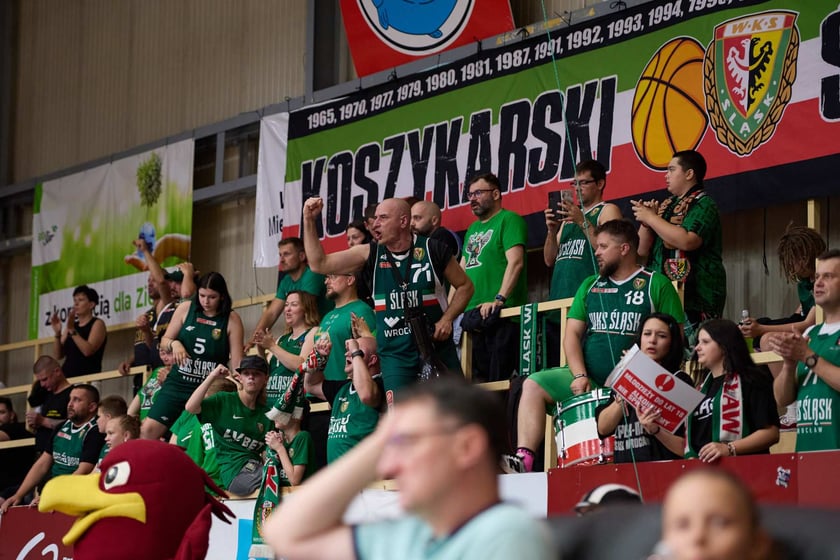 Mecz Spójnia Stargard - Śląsk Wrocław. Mecz nr 1