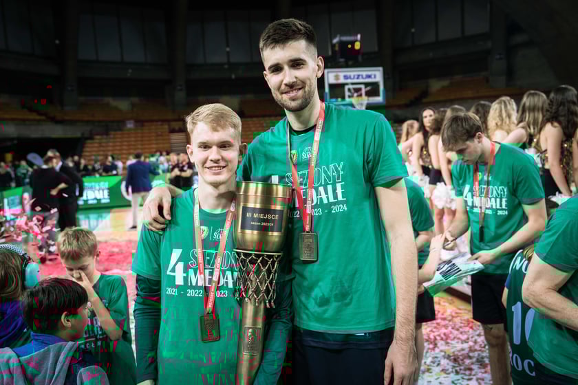 Mecz Śląsk Wrocław - Spójnia Stargard w Hali Stulecia 4 czerwca