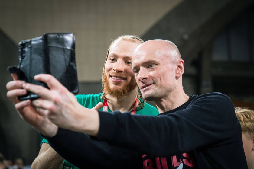 Mecz Śląsk Wrocław - Spójnia Stargard w Hali Stulecia 4 czerwca