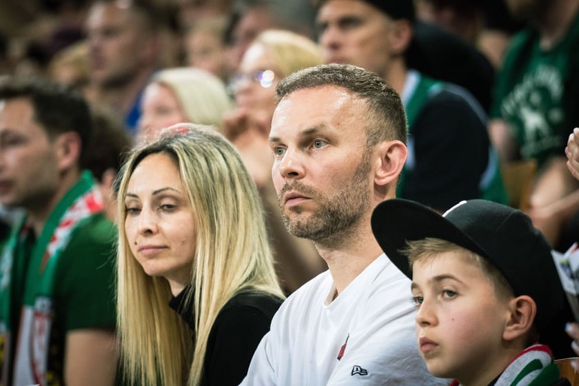 Mecz Śląsk Wrocław - Spójnia Stargard w Hali Stulecia 4 czerwca