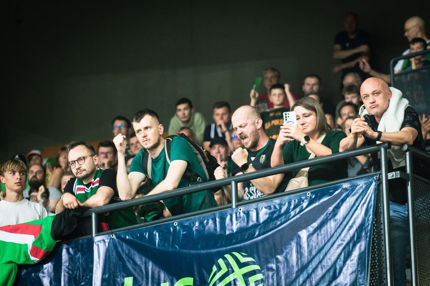 Mecz Śląsk Wrocław - Spójnia Stargard w Hali Stulecia 4 czerwca