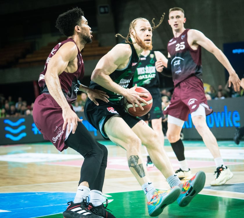 Mecz Śląsk Wrocław - Spójnia Stargard w Hali Stulecia 4 czerwca