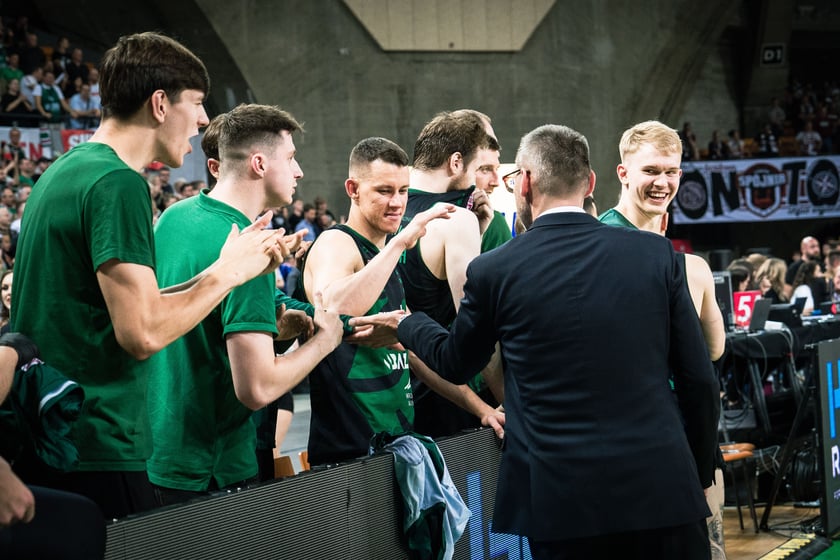 Mecz Śląsk Wrocław - Spójnia Stargard w Hali Stulecia 4 czerwca