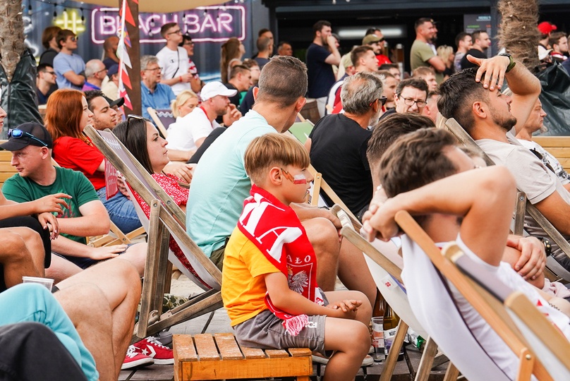 Strefa Kibica w Beach Barze Port Węglowy
