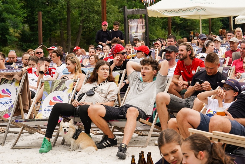 Strefa Kibica w Beach Barze Port Węglowy