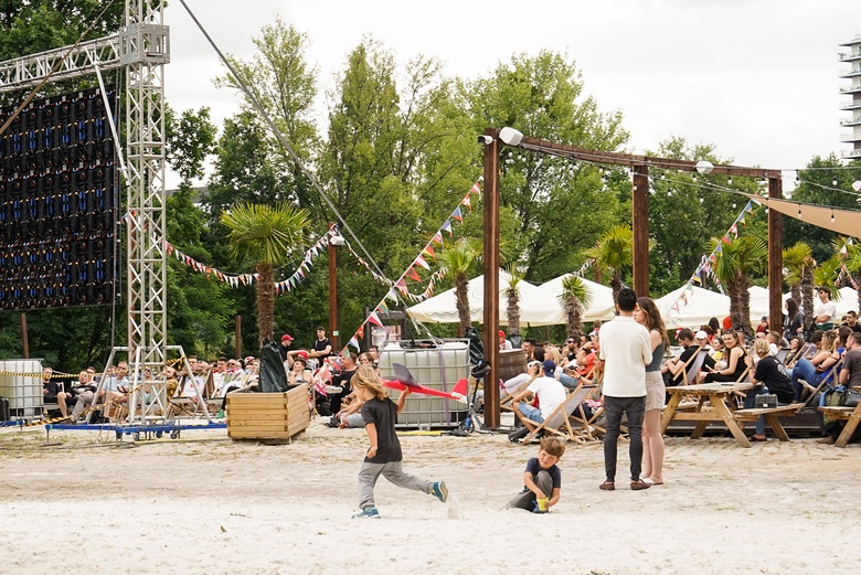Strefa Kibica w Beach Barze Port Węglowy