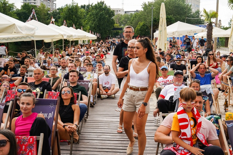 Strefa Kibica w Beach Barze Port Węglowy