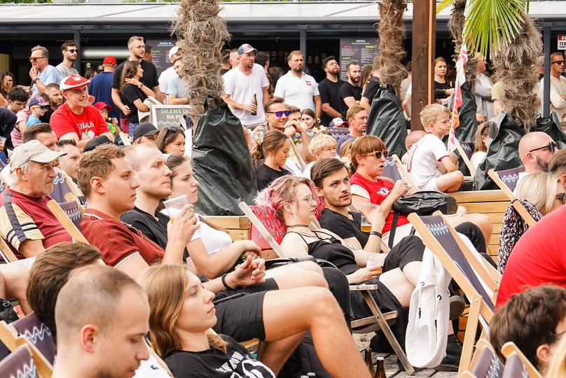 Strefa Kibica w Beach Barze Port Węglowy